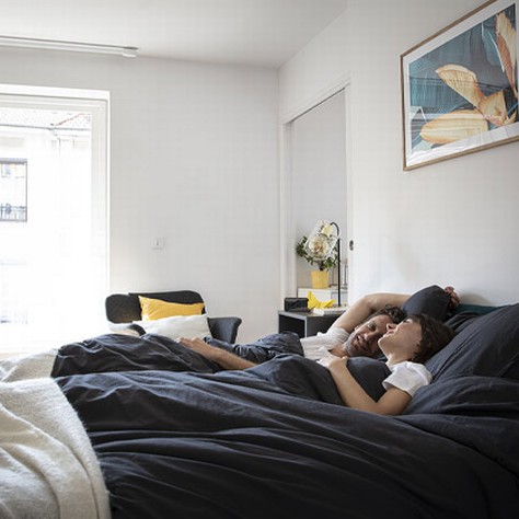 Couple in bedroom